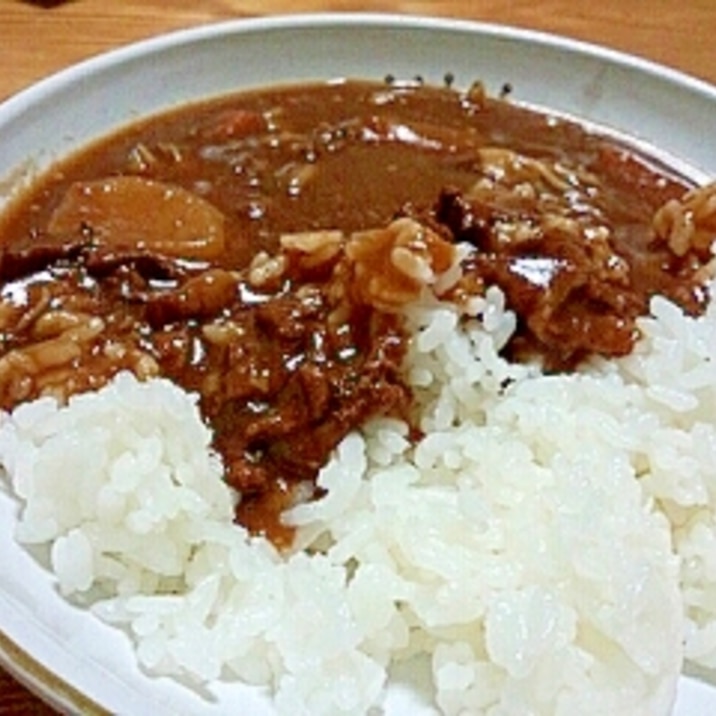 ☆舞茸と豚肉のお手軽ハヤシライス☆